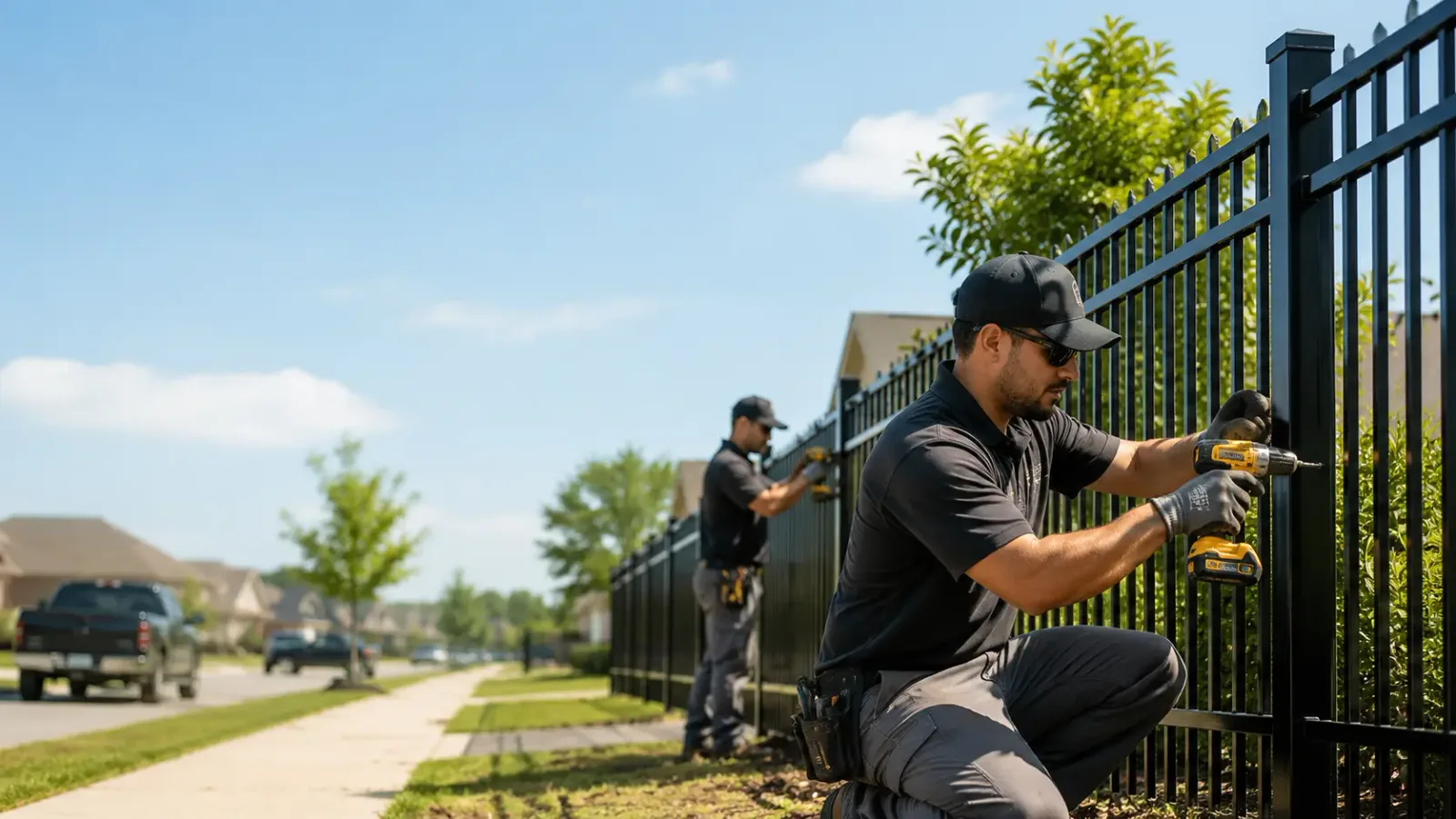 Metal Fence Installation in Edgewood, TX